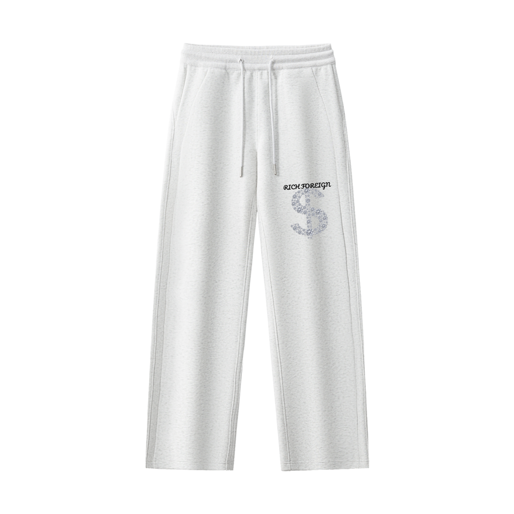 Women Essential Drawstring Straight-Leg Sweatpants