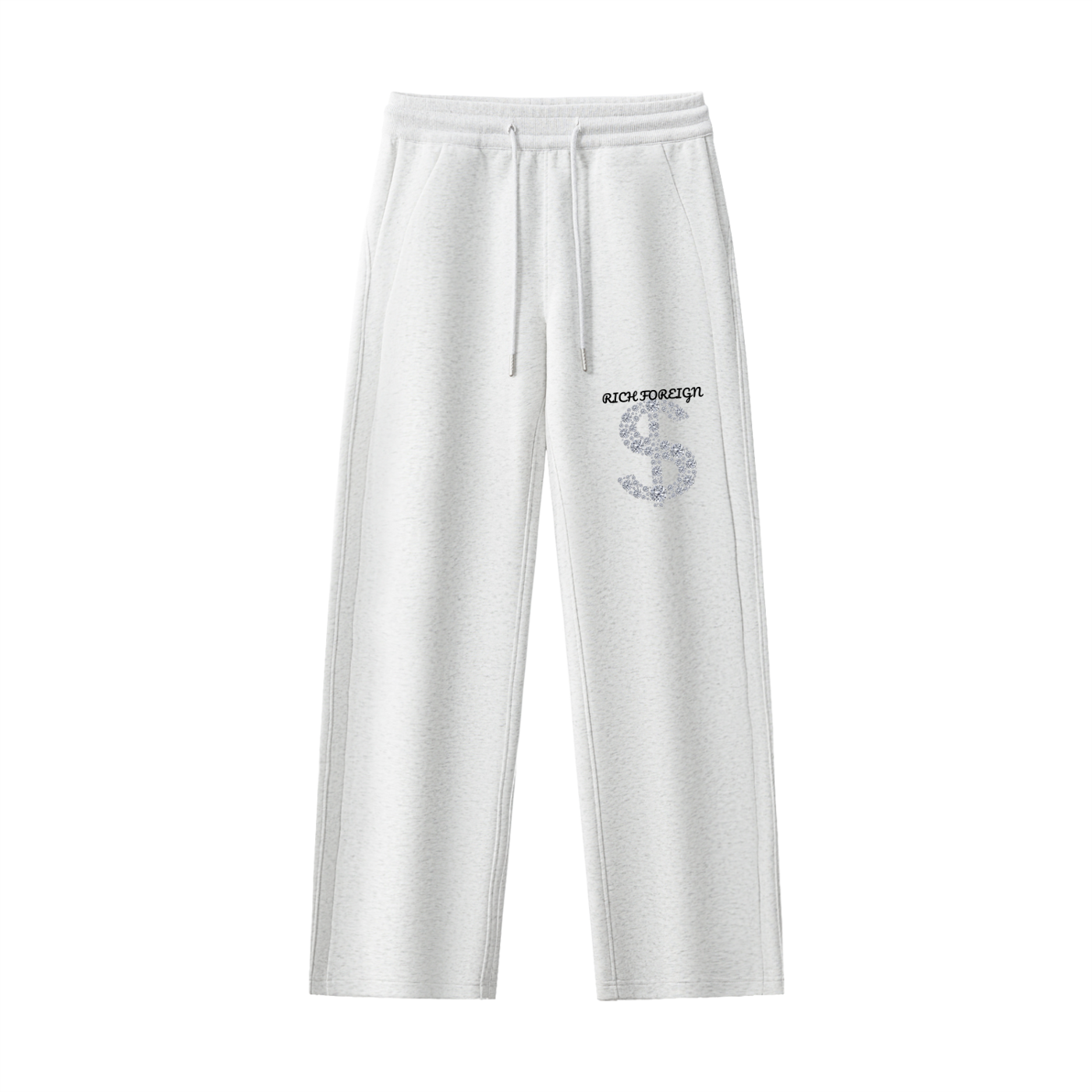 Women Essential Drawstring Straight-Leg Sweatpants